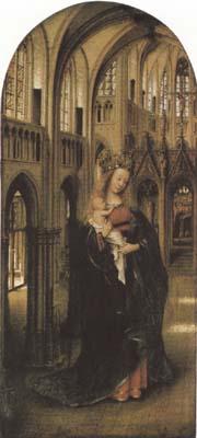 Jan Van Eyck Madonna in a Church (mk08) oil painting picture